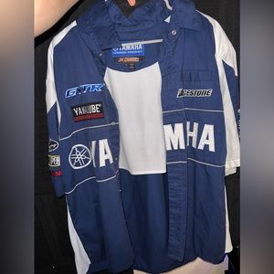 Original Official Yamaha button down shirt